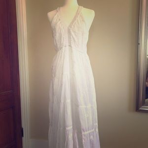 Roller Rabbit White Embroidered Dress